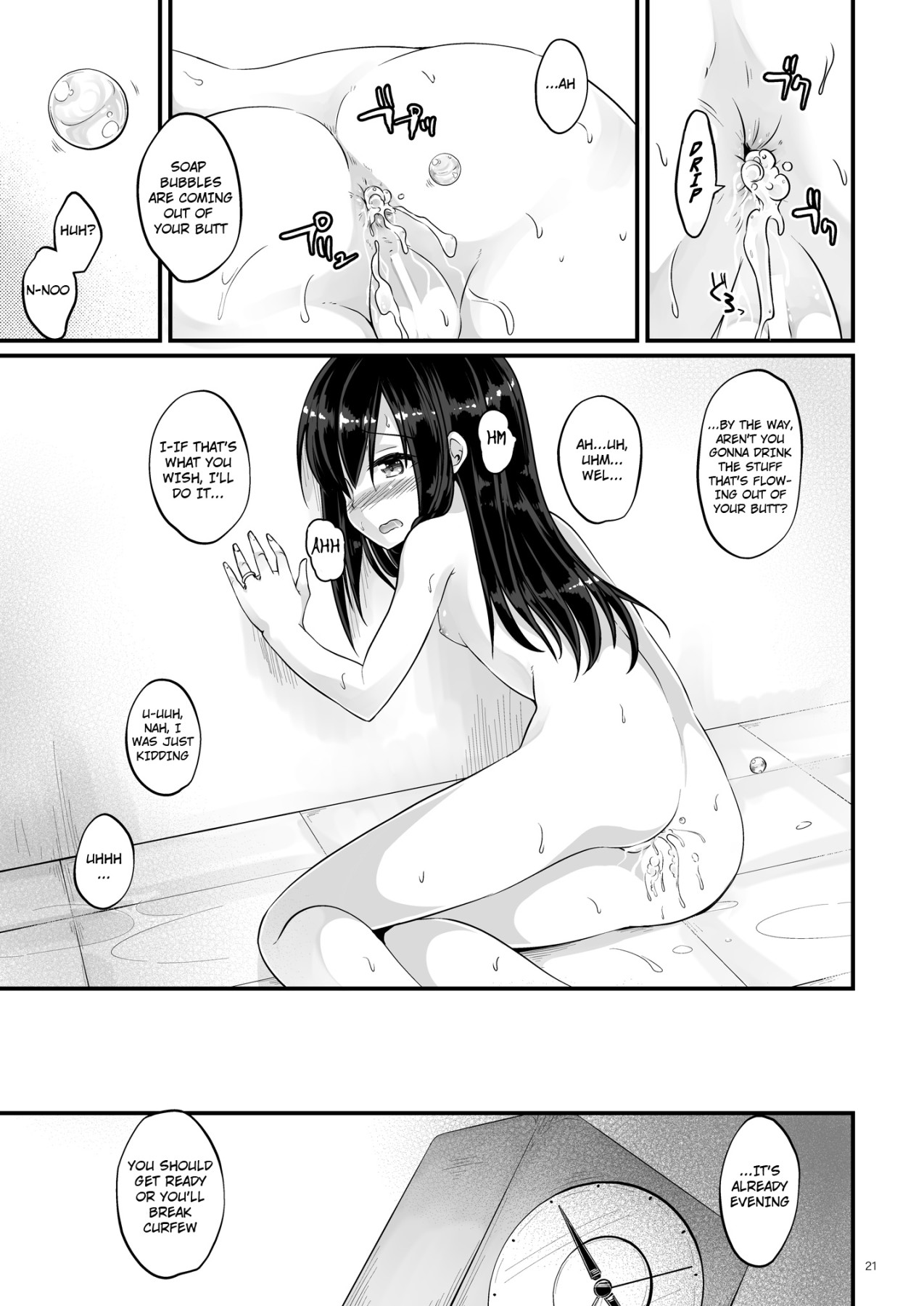 hentai manga Overnight Stay